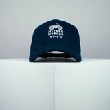 Miyako motors logo embroidered baseball cap navy / bike / japan / japanese / motorcycle / streetwear / embroidery / patch / dad / hat / cap / clothing // Hatty Hats / iron on patch / dad hat embroidered patch / badge / applique / embroidered / punk patches / trucker hat / snapback / caps / dad hats / baseball hat / mens hat / womens hat / embroidered hat / dad cap / embroidered cap