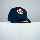 Super Mario Mushroom embroidered baseball cap (8 hat colours) / mario / nintendo / gamer / gaming / embroidery / patch / hat / dad hat / cap / iron on patch / embroidered patch / badge / applique / embroidered / punk patches / trucker hat / snapback / caps / dad hats / baseball hat / mens hat / womens hat / embroidered hat / dad cap / embroidered cap 1