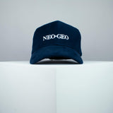 Neo Geo embroidered baseball cap navy / gamer / gaming / retro video games / embroidery / patch / hat / dad hat / cap / iron on patch / embroidered patch / badge / applique / embroidered / punk patches / trucker hat / snapback / caps / dad hats / baseball hat / mens hat / womens hat / embroidered hat / dad cap / embroidered cap