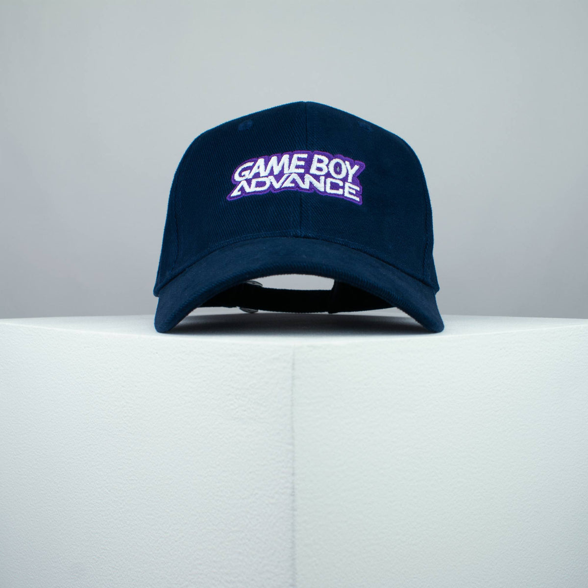 Nintendo Gameboy Advance embroidered baseball cap navy / gamer / gaming / retro video games / embroidery / patch / hat / dad hat / cap / iron on patch / embroidered patch / badge / applique / embroidered / punk patches / trucker hat / snapback / caps / dad hats / baseball hat / mens hat / womens hat / embroidered hat / dad cap / embroidered cap
