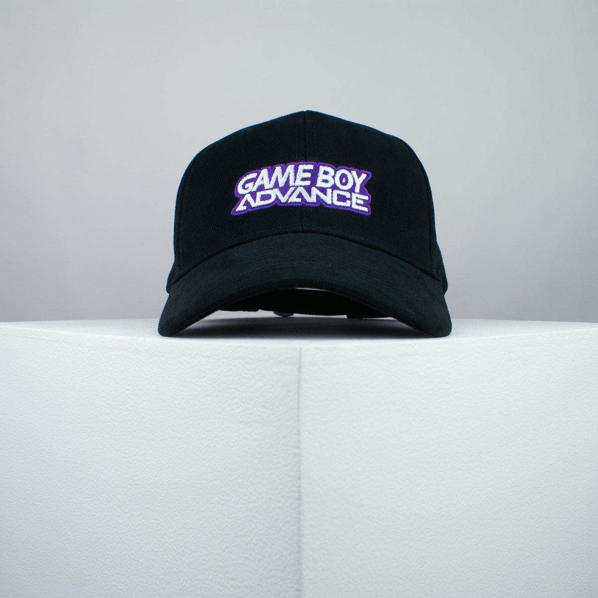 Nintendo Gameboy Advance embroidered baseball cap black / gamer / gaming / retro video games / embroidery / patch / hat / dad hat / cap / iron on patch / embroidered patch / badge / applique / embroidered / punk patches / trucker hat / snapback / caps / dad hats / baseball hat / mens hat / womens hat / embroidered hat / dad cap / embroidered cap