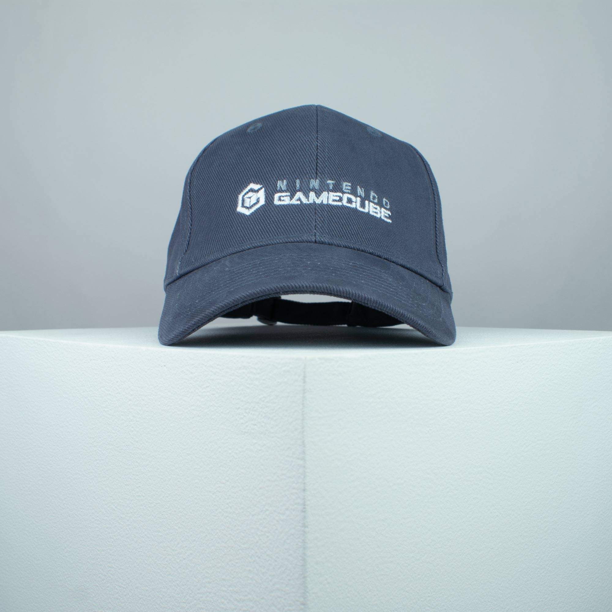 Nintendo Gamecube embroidered baseball cap grey / gamer / gaming / retro video games / embroidery / patch / hat / dad hat / cap / iron on patch / embroidered patch / badge / applique / embroidered / punk patches / trucker hat / snapback / caps / dad hats / baseball hat / mens hat / womens hat / embroidered hat / dad cap / embroidered cap