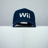 Nintendo Wii embroidered baseball cap navy / gamer / gaming / retro video games / embroidery / patch / hat / dad hat / cap / iron on patch / embroidered patch / badge / applique / embroidered / punk patches / trucker hat / snapback / caps / dad hats / baseball hat / mens hat / womens hat / embroidered hat / dad cap / embroidered cap