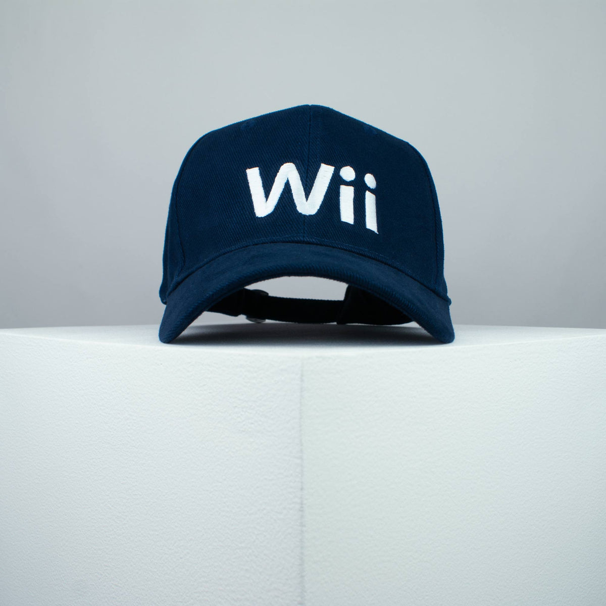 Nintendo Wii embroidered baseball cap navy / gamer / gaming / retro video games / embroidery / patch / hat / dad hat / cap / iron on patch / embroidered patch / badge / applique / embroidered / punk patches / trucker hat / snapback / caps / dad hats / baseball hat / mens hat / womens hat / embroidered hat / dad cap / embroidered cap