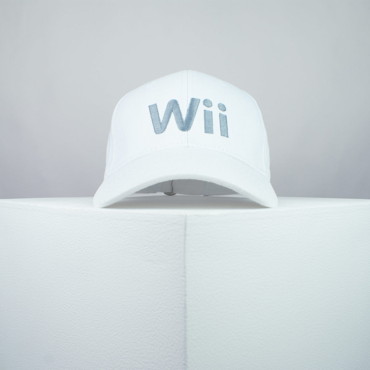 Nintendo Wii embroidered baseball cap white / gamer / gaming / retro video games / embroidery / patch / hat / dad hat / cap / iron on patch / embroidered patch / badge / applique / embroidered / punk patches / trucker hat / snapback / caps / dad hats / baseball hat / mens hat / womens hat / embroidered hat / dad cap / embroidered cap