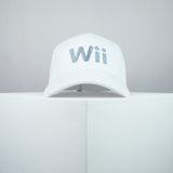 Nintendo Wii embroidered baseball cap white / gamer / gaming / retro video games / embroidery / patch / hat / dad hat / cap / iron on patch / embroidered patch / badge / applique / embroidered / punk patches / trucker hat / snapback / caps / dad hats / baseball hat / mens hat / womens hat / embroidered hat / dad cap / embroidered cap