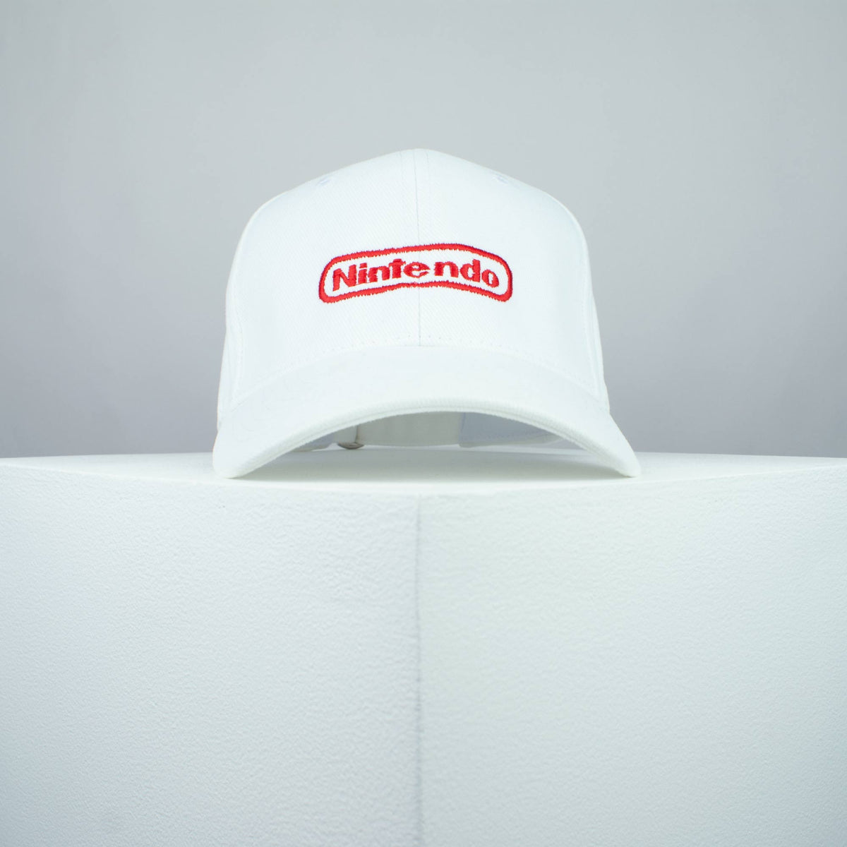 Nintendo embroidered baseball cap white / gamer / gaming / retro video games / embroidery / patch / hat / dad hat / cap / iron on patch / embroidered patch / badge / applique / embroidered / punk patches / trucker hat / snapback / caps / dad hats / baseball hat / mens hat / womens hat / embroidered hat / dad cap / embroidered cap