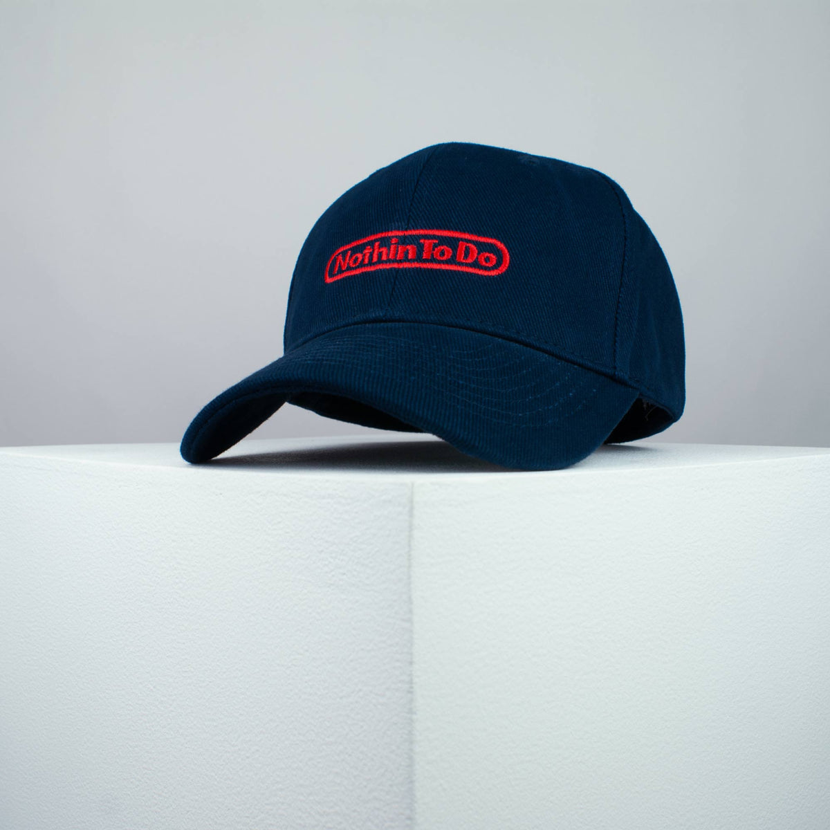 NothinToDo / Nintendo embroidered baseball cap (8 hat colours) / brand twisters / retro / gamer / gaming / embroidery / patch / dad / hat / cap / clothing // Hatty Hats / iron on patch / dad hat embroidered patch / badge / applique / embroidered / punk patches / trucker hat / snapback / caps / dad hats / baseball hat / mens hat / womens hat / embroidered hat / dad cap / embroidered cap 2