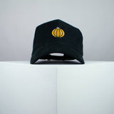 Onion embroidered baseball cap black / vegan / gift / food / embroidery / patch / hat / dad hat / cap / iron on patch / embroidered patch / badge / applique / embroidered / punk patches / trucker hat / snapback / caps / dad hats / baseball hat / mens hat / womens hat / embroidered hat / dad cap / embroidered cap
