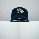 Our Earth embroidered baseball cap navy / happy hippie / boho / bohemian / eco friendly / embroidery / patch / hat / dad hat / cap / iron on patch / embroidered patch / badge / applique / embroidered / punk patches / trucker hat / snapback / caps / dad hats / baseball hat / mens hat / womens hat / embroidered hat / dad cap / embroidered cap