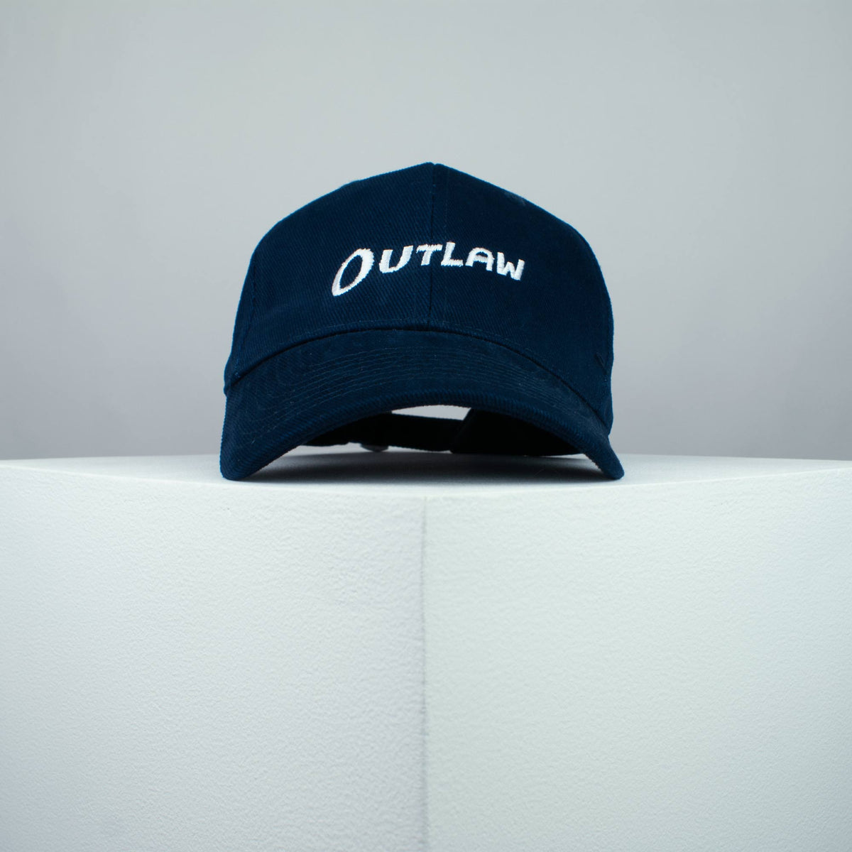 Outlaw embroidered baseball cap navy / meme / word / hustle / motivation / embroidery / patch / hat / dad hat / cap / iron on patch / embroidered patch / badge / applique / embroidered / punk patches / trucker hat / snapback / caps / dad hats / baseball hat / mens hat / womens hat / embroidered hat / dad cap / embroidered cap