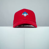 Paper fortune teller embroidered baseball cap red / origami / gift / paper / embroidery / patch / hat / dad hat / cap / iron on patch / badge / applique / embroidered / punk patches / trucker hat / snapback / caps / dad hats / baseball hat / mens hat / womens hat / embroidered hat / dad cap / embroidered cap