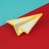 Paper plane iron on patch / origami / patches / paper / embroidery / patch / enamel pin / pin / embroidered patch / back patch / patches for jackets / badge / applique / embroidered / feminist patch / punk patches / iron on patches / punk patch / band patches / backpatch / patches iron on / appliques / sew on patch / jacket patch
