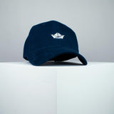 Paper boat embroidered baseball cap navy blue / origami / gift / paper / embroidery / patch / hat / dad hat / cap / iron on patch / embroidered patch / badge / applique / embroidered / punk patches / trucker hat / snapback / caps / dad hats / baseball hat / mens hat / womens hat / embroidered hat / dad cap / embroidered cap 1