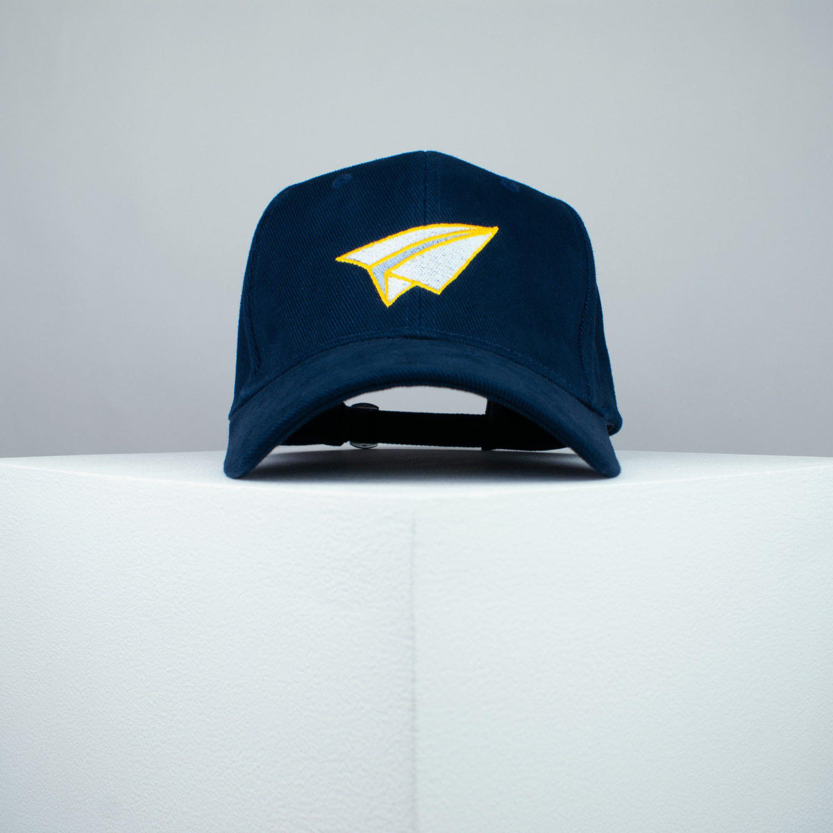 Paper plane embroidered baseball cap navy / origami / gift / paper / embroidery / patch / hat / dad hat / cap / iron on patch / embroidered patch / badge / applique / embroidered / punk patches / trucker hat / snapback / caps / dad hats / baseball hat / mens hat / womens hat / embroidered hat / dad cap / embroidered cap
