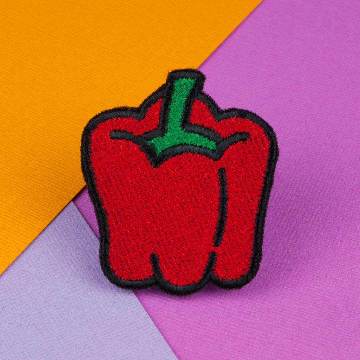 Pepper iron on patch / vegan / patches / vegan patch / embroidery / patch / enamel pin / pin / embroidered patch / back patch / patches for jackets / badge / applique / embroidered / feminist patch / punk patches / iron on patches / punk patch / band patches / backpatch / patches iron on / appliques / sew on patch / jacket patch