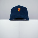Pizza slice embroidered baseball cap navy / pizza / patches / food / embroidery / patch / hat / dad hat / cap / iron on patch / embroidered patch / badge / applique / embroidered / punk patches / trucker hat / snapback / caps / dad hats / baseball hat / mens hat / womens hat / embroidered hat / dad cap / embroidered cap / website