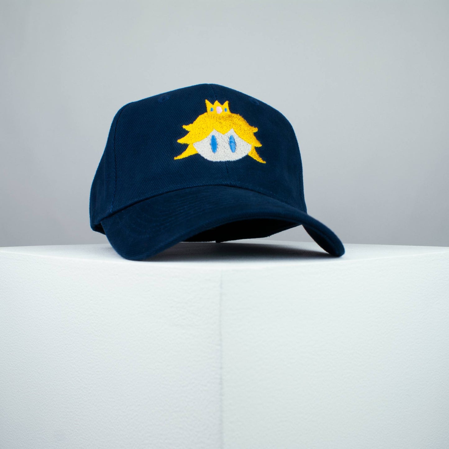 Super Mario Princess Peach embroidered baseball cap (8 hat colours) / mario / nintendo / gamer / gaming / embroidery / patch / hat / dad hat / cap / iron on patch / embroidered patch / badge / applique / embroidered / punk patches / trucker hat / snapback / caps / dad hats / baseball hat / mens hat / womens hat / embroidered hat / dad cap / embroidered cap 1