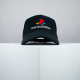 ProCrastination / PlayStation embroidered baseball cap black / brand twisters / gaming / gamer / game / embroidery / patch / dad / hat / cap / clothing // Hatty Hats / iron on patch / dad hat embroidered patch / badge / applique / embroidered / punk patches / trucker hat / snapback / caps / dad hats / baseball hat / mens hat / womens hat / embroidered hat / dad cap / embroidered cap