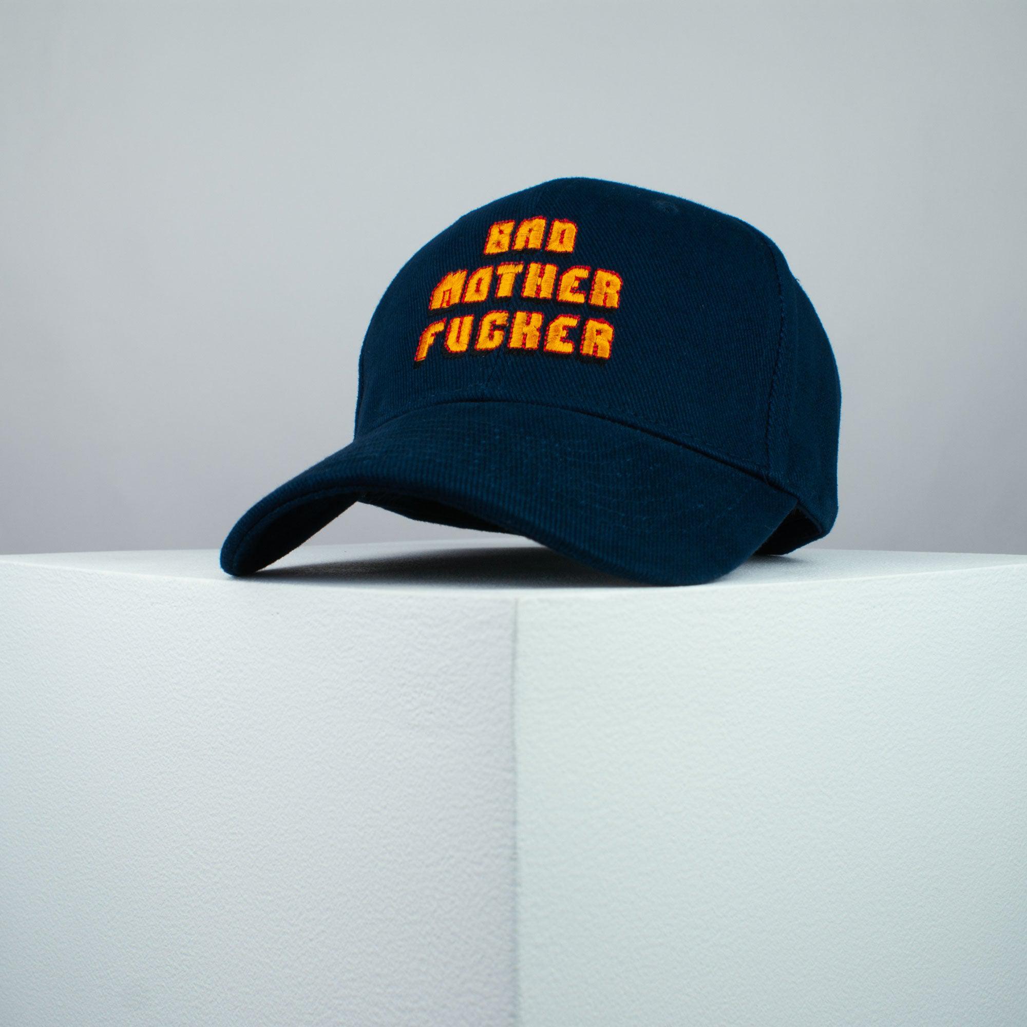 Pulp Fiction bad mother fucker embroidered baseball cap (8 hat colours) / wallet / t shirt / poster / dance / embroidery / patch / dad / hat / cap / clothing // Hatty Hats / iron on patch / dad hat embroidered patch / badge / applique / embroidered / punk patches / trucker hat / snapback / caps / dad hats / baseball hat / mens hat / womens hat / embroidered hat / dad cap / embroidered cap 2