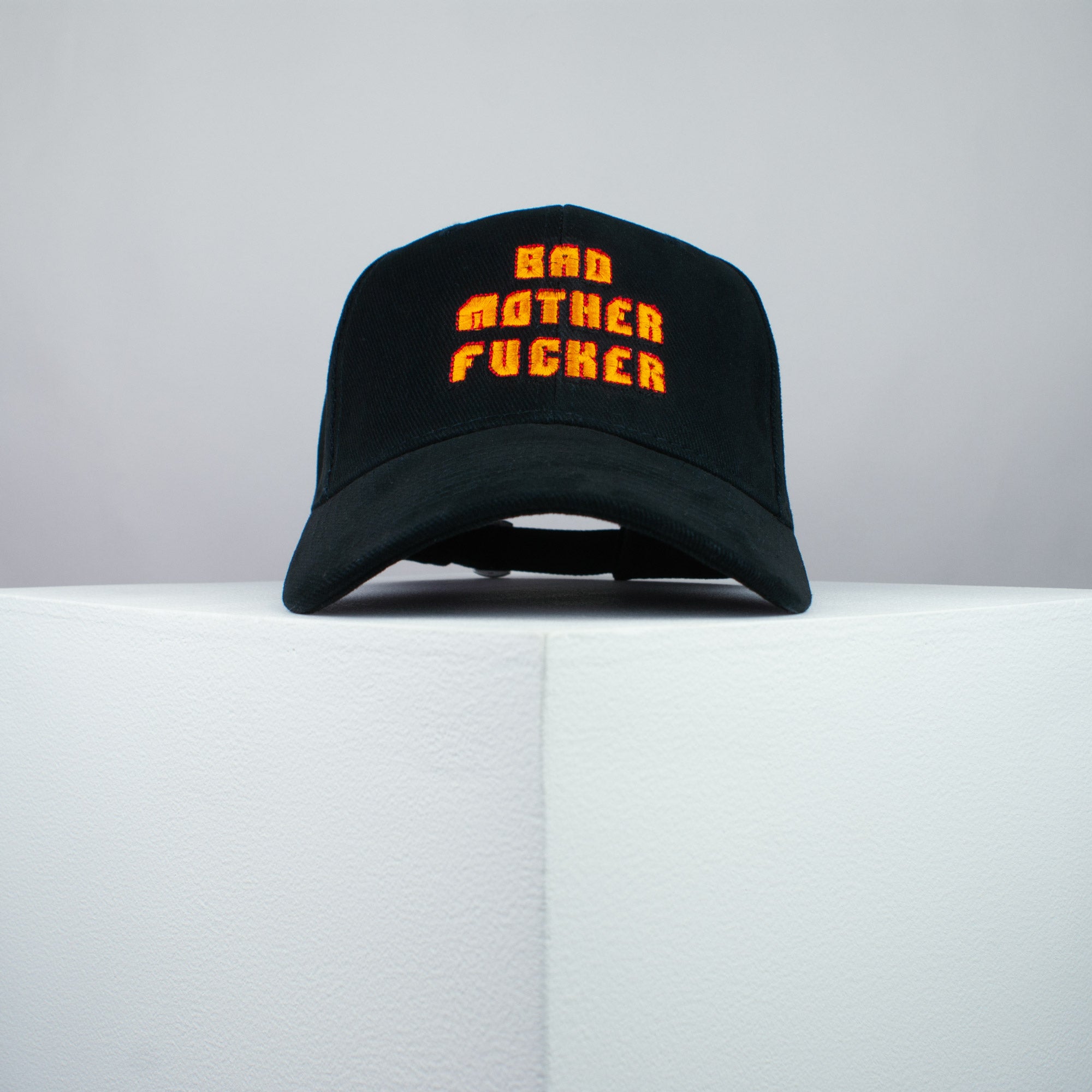 Pulp Fiction bad mother fucker embroidered baseball cap black / wallet / t shirt / poster / dance / embroidery / patch / dad / hat / cap / clothing // Hatty Hats / iron on patch / dad hat embroidered patch / badge / applique / embroidered / punk patches / trucker hat / snapback / caps / dad hats / baseball hat / mens hat / womens hat / embroidered hat / dad cap / embroidered cap