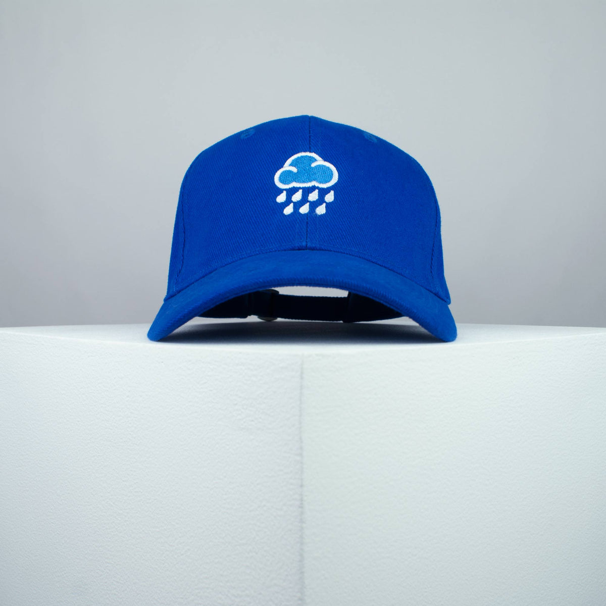Rainy day embroidered baseball cap blue / cloud / patches / anxiety / embroidery / patch / hat / dad hat / cap / iron on patch / embroidered patch / badge / applique / embroidered / punk patches / trucker hat / snapback / caps / dad hats / baseball hat / mens hat / womens hat / embroidered hat / dad cap / embroidered cap / website