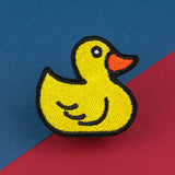 Rubber duck iron on patch / animal / patches / duck / embroidery / patch / enamel pin / pin / embroidered patch / back patch / patches for jackets / badge / applique / embroidered / feminist patch / punk patches / iron on patches / punk patch / band patches / backpatch / patches iron on / appliques / sew on patch / jacket patch