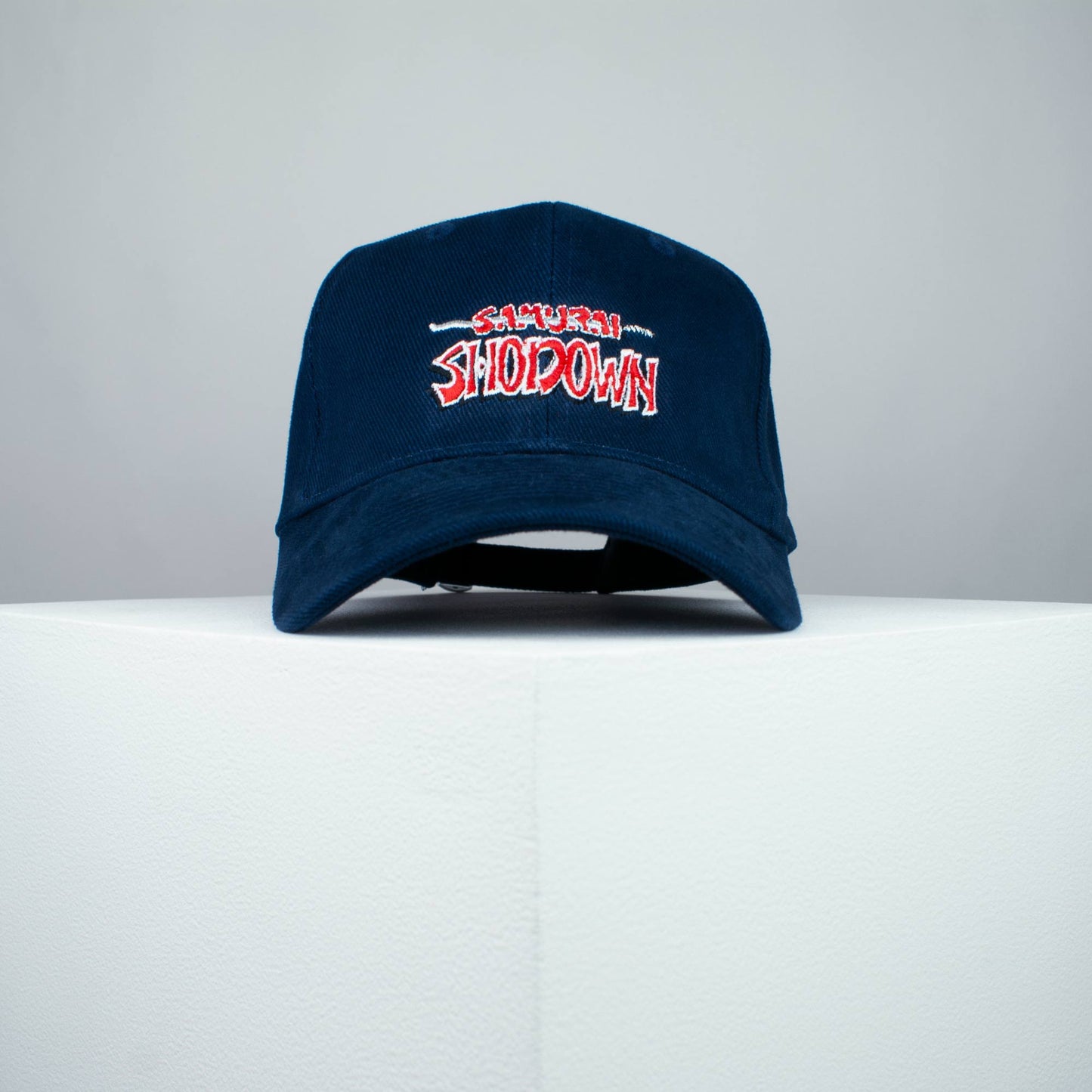 Samurai Shodown Nintendo Gameboy game embroidered baseball cap navy / retro / vintage / gamer / gaming / embroidery / patch / hat / dad hat / cap / iron on patch / embroidered patch / badge / applique / embroidered / punk patches / trucker hat / snapback / caps / dad hats / baseball hat / mens hat / womens hat / embroidered hat / dad cap / embroidered cap