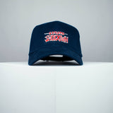 Samurai Shodown Nintendo Gameboy game embroidered baseball cap navy / retro / vintage / gamer / gaming / embroidery / patch / hat / dad hat / cap / iron on patch / embroidered patch / badge / applique / embroidered / punk patches / trucker hat / snapback / caps / dad hats / baseball hat / mens hat / womens hat / embroidered hat / dad cap / embroidered cap