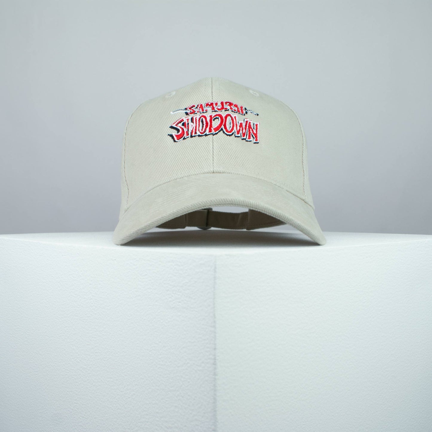 Samurai Shodown Nintendo Gameboy game embroidered baseball cap beige / retro / vintage / gamer / gaming / embroidery / patch / hat / dad hat / cap / iron on patch / embroidered patch / badge / applique / embroidered / punk patches / trucker hat / snapback / caps / dad hats / baseball hat / mens hat / womens hat / embroidered hat / dad cap / embroidered cap