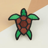 Sea turtle iron on patch / turtle / patches / animal / embroidery / patch / enamel pin / pin / embroidered patch / back patch / patches for jackets / badge / applique / embroidered / feminist patch / punk patches / iron on patches / punk patch / band patches / backpatch / patches iron on / appliques / sew on patch / jacket patch