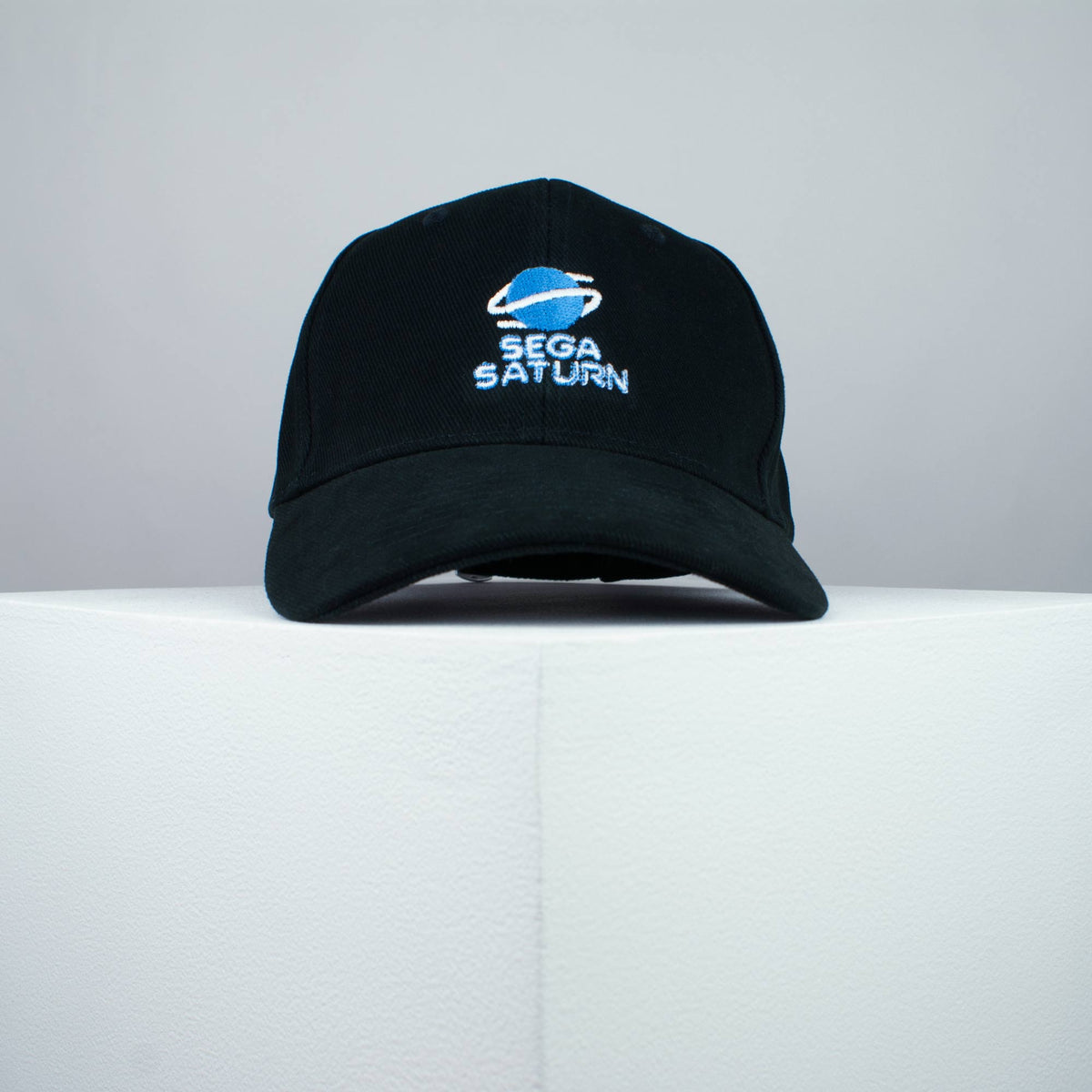 Sega Saturn embroidered baseball cap black / gamer / gaming / retro video games / embroidery / patch / hat / dad hat / cap / iron on patch / embroidered patch / badge / applique / embroidered / punk patches / trucker hat / snapback / caps / dad hats / baseball hat / mens hat / womens hat / embroidered hat / dad cap / embroidered cap
