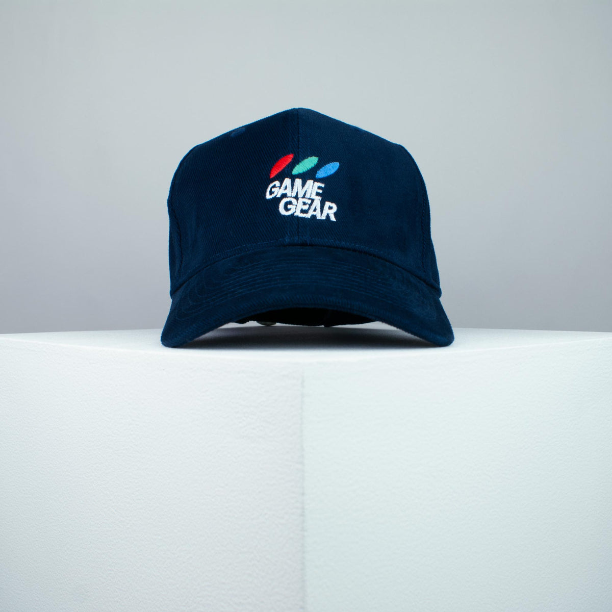 Sega Game Gear embroidered baseball cap navy / gamer / gaming / retro video games / embroidery / patch / hat / dad hat / cap / iron on patch / embroidered patch / badge / applique / embroidered / punk patches / trucker hat / snapback / caps / dad hats / baseball hat / mens hat / womens hat / embroidered hat / dad cap / embroidered cap