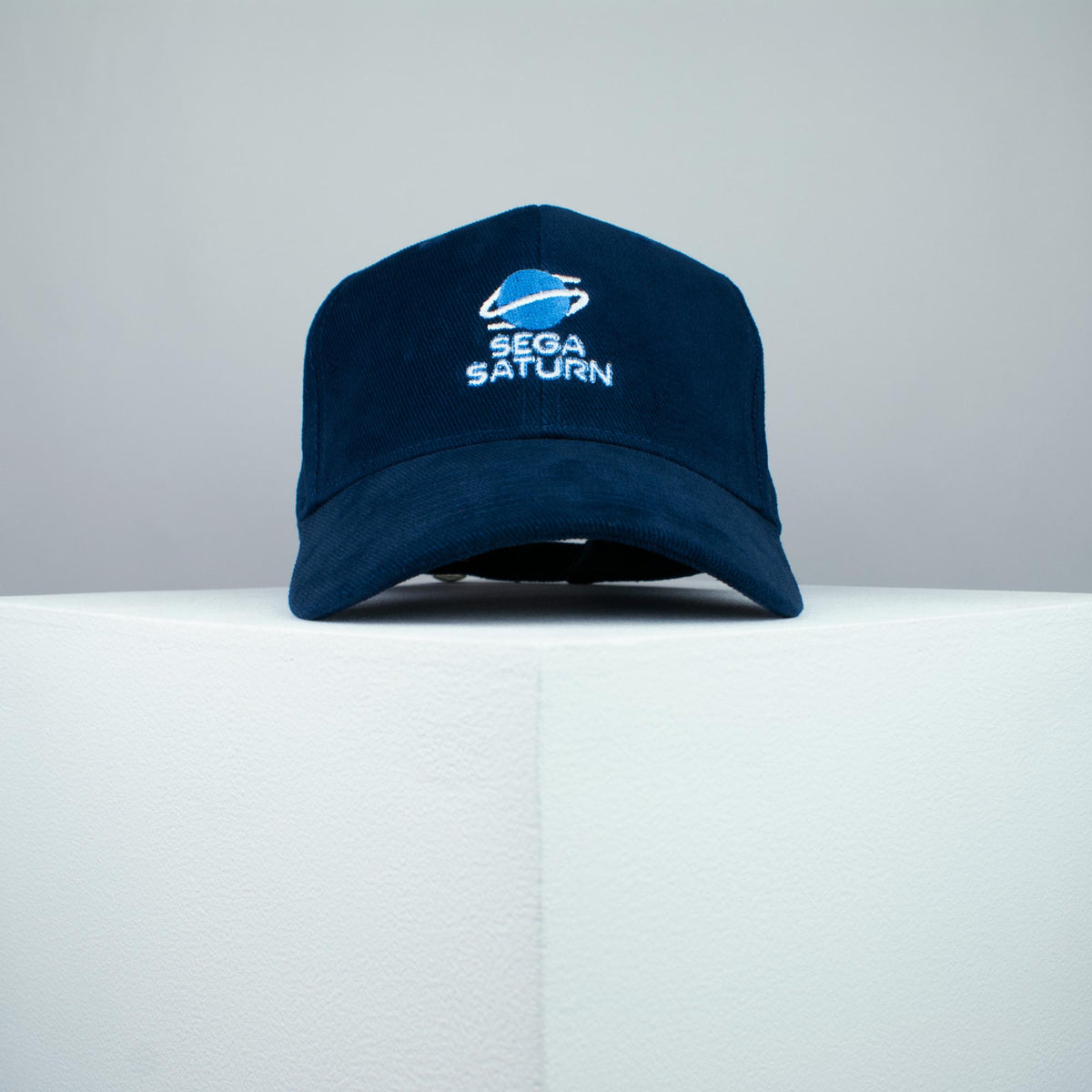 Sega Saturn embroidered baseball cap navy / gamer / gaming / retro video games / embroidery / patch / hat / dad hat / cap / iron on patch / embroidered patch / badge / applique / embroidered / punk patches / trucker hat / snapback / caps / dad hats / baseball hat / mens hat / womens hat / embroidered hat / dad cap / embroidered cap