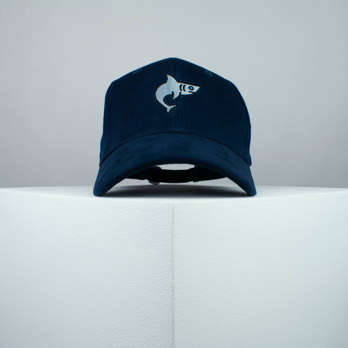 Shark embroidered baseball cap navy / ocean / baby / animal / sharks / embroidery / patch / hat / dad hat / cap / iron on patch / embroidered patch / badge / applique / embroidered / punk patches / trucker hat / snapback / caps / dad hats / baseball hat / mens hat / womens hat / embroidered hat / dad cap / embroidered cap