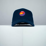 Sunset wave embroidered baseball cap navy / japanese / gift / ocean / embroidery / patch / hat / dad hat / cap / iron on patch / embroidered patch / badge / applique / embroidered / punk patches / trucker hat / snapback / caps / dad hats / baseball hat / mens hat / womens hat / embroidered hat / dad cap / embroidered cap