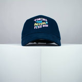 Taking the piss embroidered baseball cap navy / yoga / meditation / anxiety / gift for her / embroidery / patch / hat / dad hat / cap / iron on patch / embroidered patch / badge / applique / embroidered / punk patches / trucker hat / snapback / caps / dad hats / baseball hat / mens hat / womens hat / embroidered hat / dad cap / embroidered cap