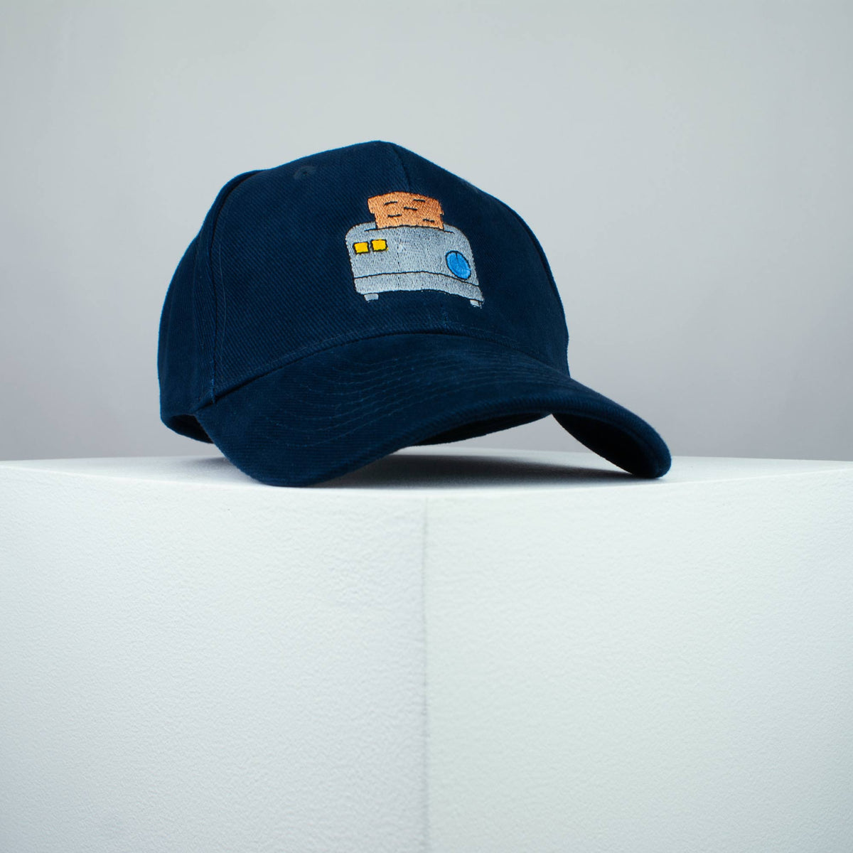 Toaster embroidered baseball cap (8 hat colours) / kitchen / bread / miniature / food / embroidery / patch / hat / dad hat / cap / iron on patch / embroidered patch / badge / applique / embroidered / punk patches / trucker hat / snapback / caps / dad hats / baseball hat / mens hat / womens hat / embroidered hat / dad cap / embroidered cap 1