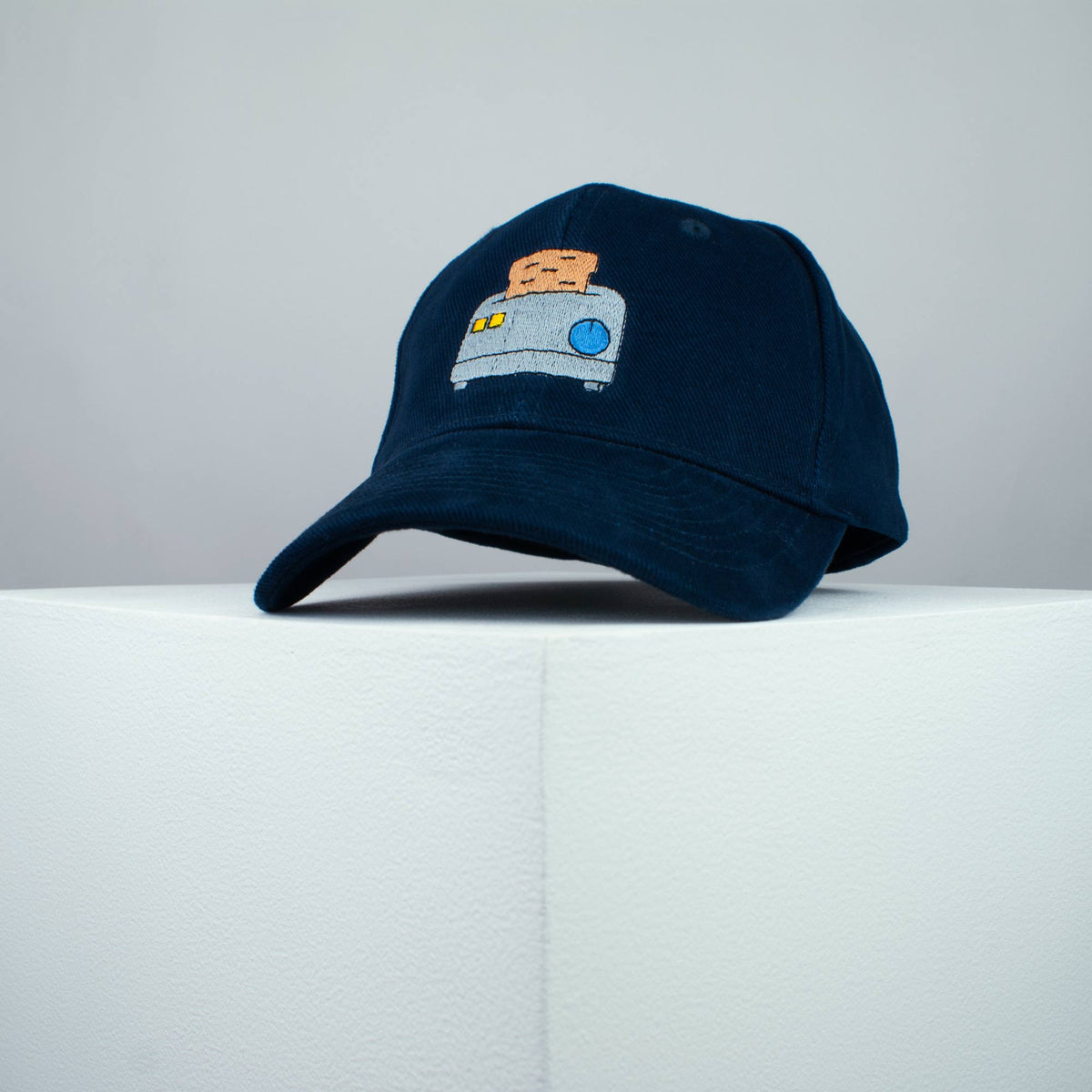 Toaster embroidered baseball cap (8 hat colours) / kitchen / bread / miniature / food / embroidery / patch / hat / dad hat / cap / iron on patch / embroidered patch / badge / applique / embroidered / punk patches / trucker hat / snapback / caps / dad hats / baseball hat / mens hat / womens hat / embroidered hat / dad cap / embroidered cap 2