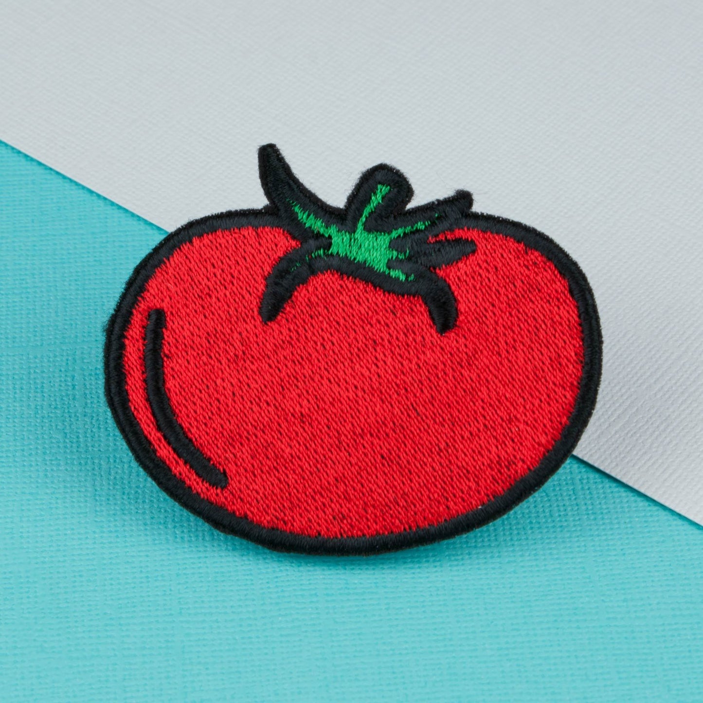 Tomato iron on patch / vegan / patches / food / embroidery / patch / enamel pin / pin / embroidered patch / back patch / patches for jackets / badge / applique / embroidered / feminist patch / punk patches / iron on patches / punk patch / band patches / backpatch / patches iron on / appliques / sew on patch / jacket patch