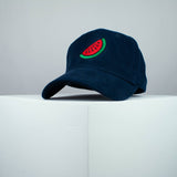 Watermelon embroidered baseball cap (8 hat colours) / melon / summer / fruit / vegan / embroidery / patch / hat / dad hat / cap / iron on patch / embroidered patch / badge / applique / embroidered / punk patches / trucker hat / snapback / caps / dad hats / baseball hat / mens hat / womens hat / embroidered hat / dad cap / embroidered cap 2