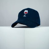 Wine Glass embroidered baseball cap (8 hat colours) / bottle /glasses / wedding / bridesmaid / embroidery / patch / hat / dad hat / cap / iron on patch / embroidered patch / badge / applique / embroidered / punk patches / trucker hat / snapback / caps / dad hats / baseball hat / mens hat / womens hat / embroidered hat / dad cap / embroidered cap 2