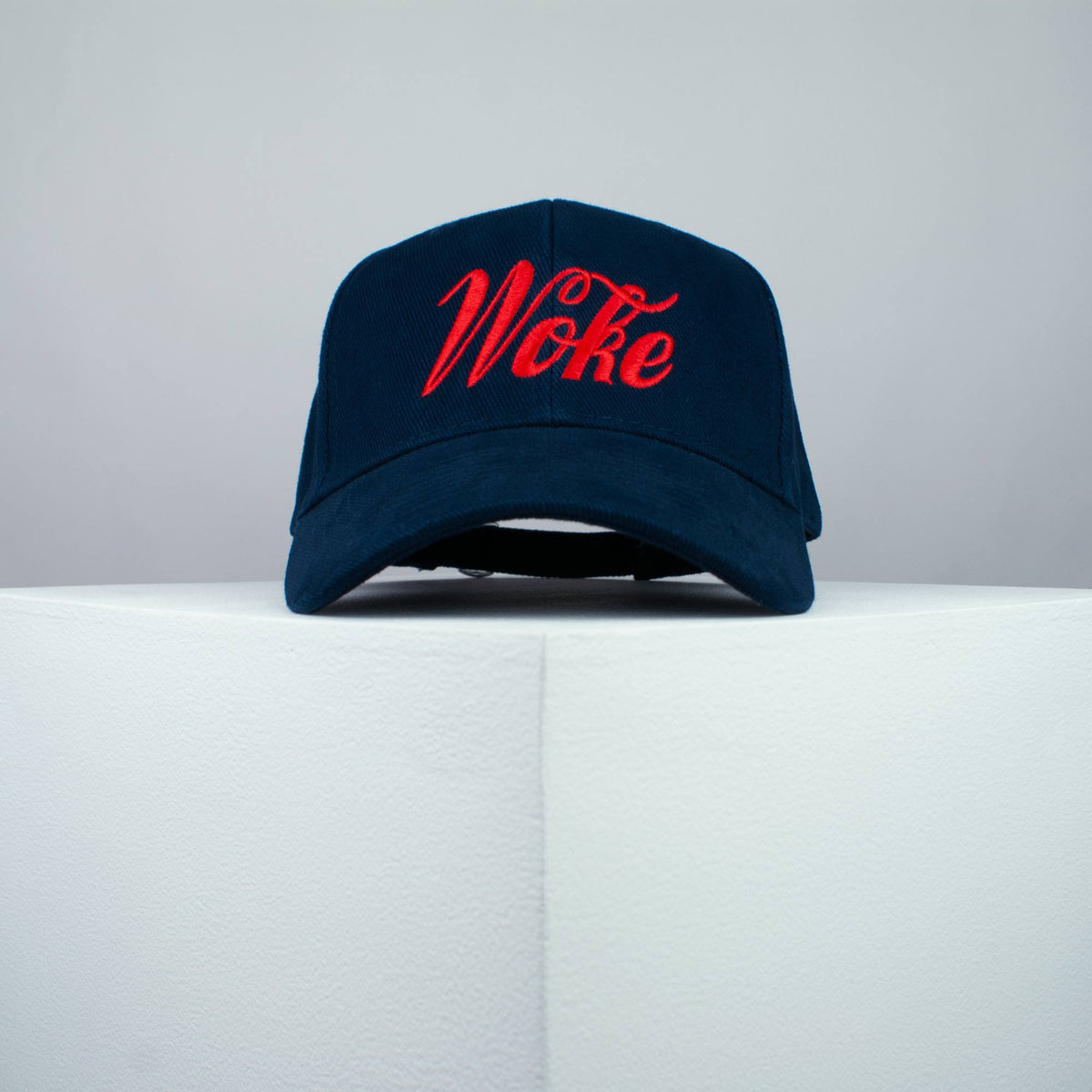 Woke / Coke embroidered baseball cap navy / brand twisters / feminist / feminism / food / girl power / Coca Cola / embroidery / patch / dad / hat / cap / clothing // Hatty Hats / iron on patch / dad hat embroidered patch / badge / applique / embroidered / punk patches / trucker hat / snapback / caps / dad hats / baseball hat / mens hat / womens hat / embroidered hat / dad cap / embroidered cap