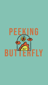 Peeking Butterfly embroidered baseball cap (8 hat colours) / happy hippie / boho / bohemian / dragonfly / embroidery / patch / hat / dad hat / cap / iron on patch / embroidered patch / badge / applique / embroidered / punk patches / trucker hat / snapback / caps / dad hats / baseball hat / mens hat / womens hat / embroidered hat / dad cap / embroidered cap 10