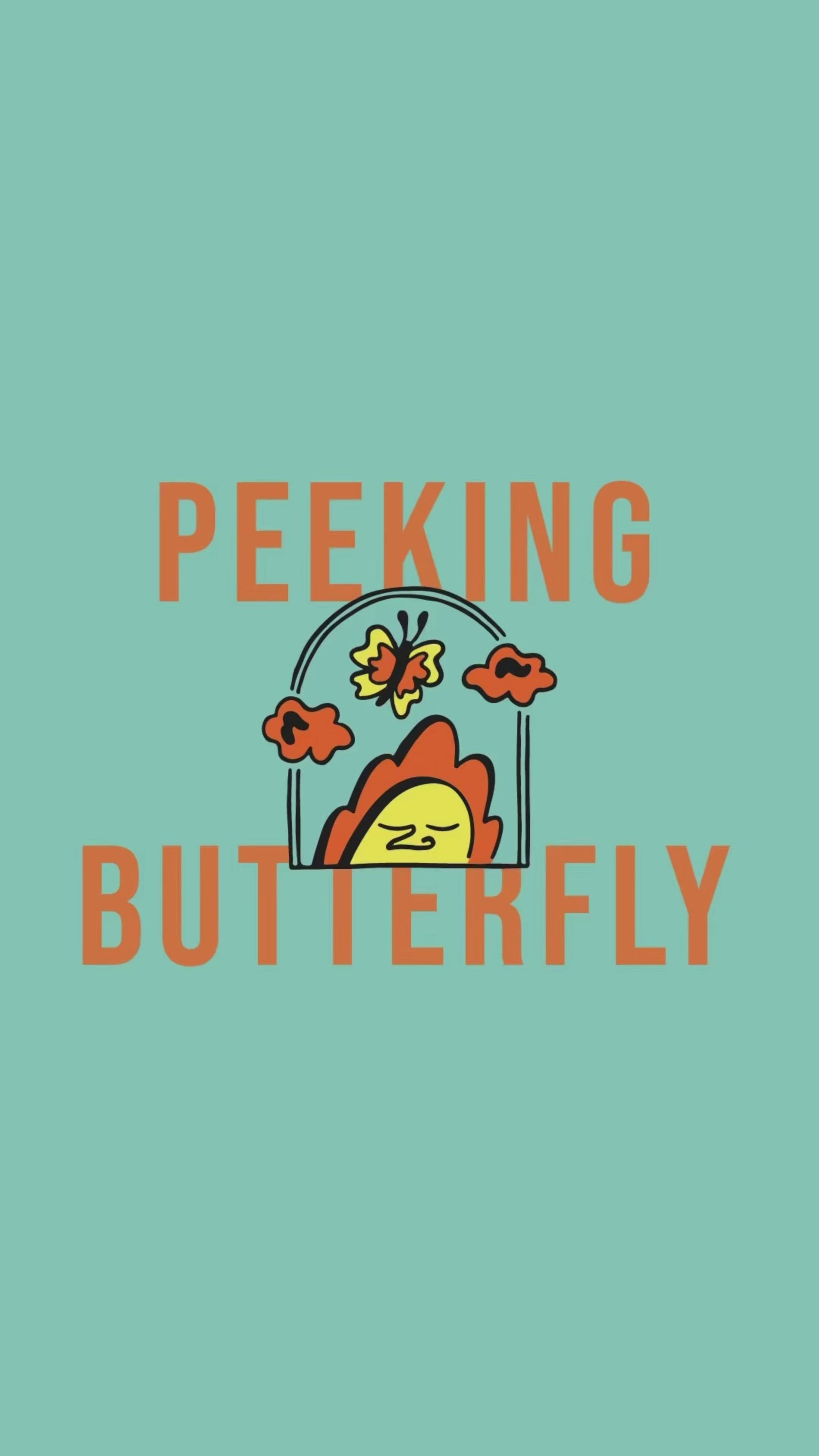 Peeking Butterfly embroidered baseball cap (8 hat colours) / happy hippie / boho / bohemian / dragonfly / embroidery / patch / hat / dad hat / cap / iron on patch / embroidered patch / badge / applique / embroidered / punk patches / trucker hat / snapback / caps / dad hats / baseball hat / mens hat / womens hat / embroidered hat / dad cap / embroidered cap 10