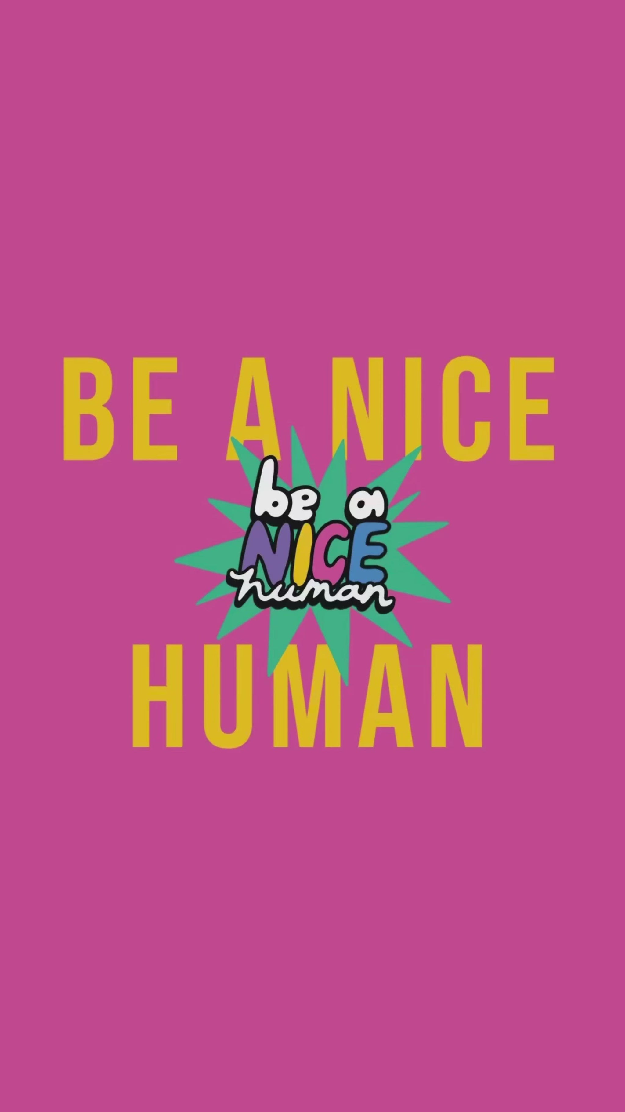 Be a nice human embroidered baseball cap (8 hat colours) / 90s / retro / vintage / rainbow / embroidery / patch / hat / dad hat / cap / iron on patch / embroidered patch / badge / applique / embroidered / punk patches / trucker hat / snapback / caps / dad hats / baseball hat / mens hat / womens hat / embroidered hat / dad cap / embroidered cap 10